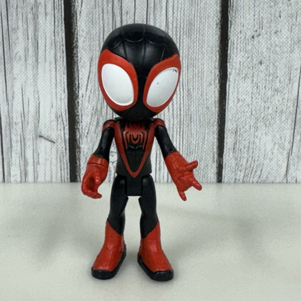 Marvel Spidey and His Amazing Friends Miles Morales 4" Action Figure 2021 Hasbro